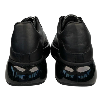 Kişiselleştirilebilir Kalın Ortopedik Tabanlı Mcquen Sneaker Spor Ayakkabı - Siyah