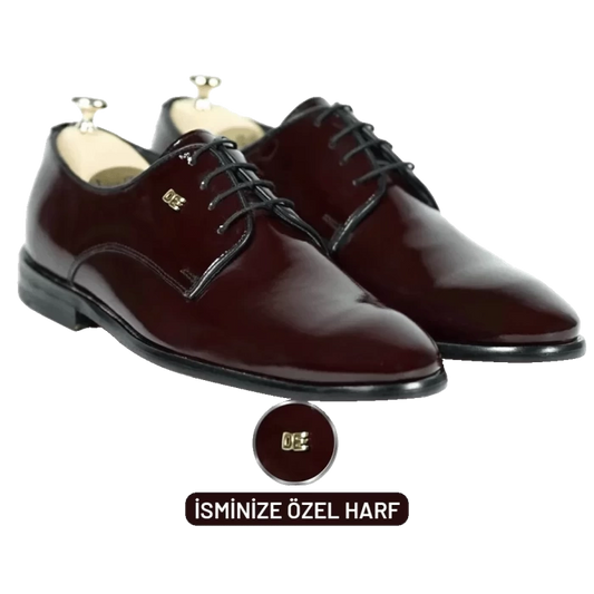 Rugan Erkek Kösele Bağcıklı Ayakkabı - TWG004